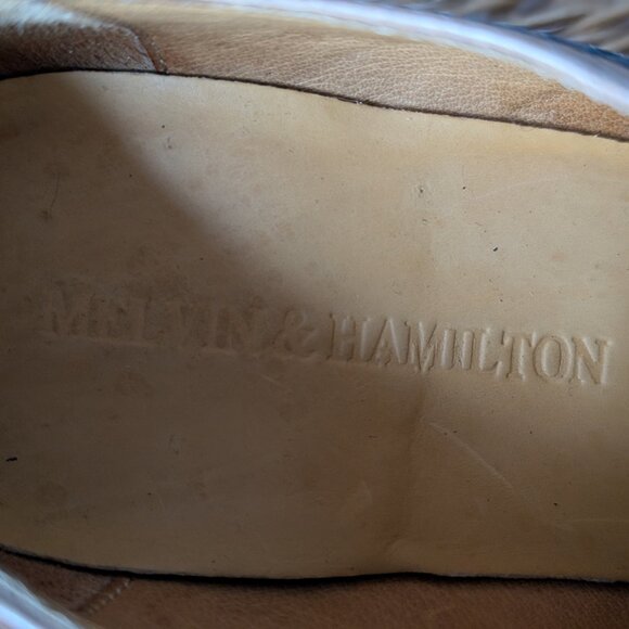 Melvin & Hamilton Colorful Leather Lace-Up Oxford Size 9.5 "Amelie" EUC Women's - Picture 8 of 10